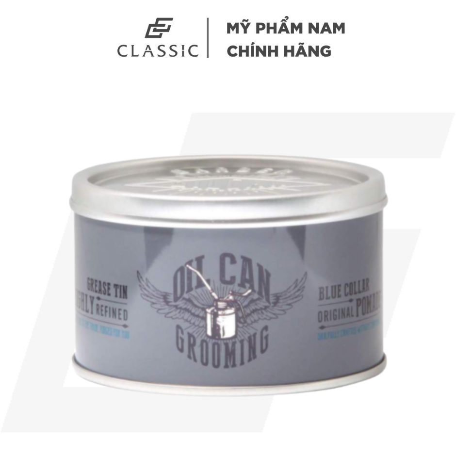 Sáp Vuốt Tóc Oil Can Grooming Blue Collar Original Pomade