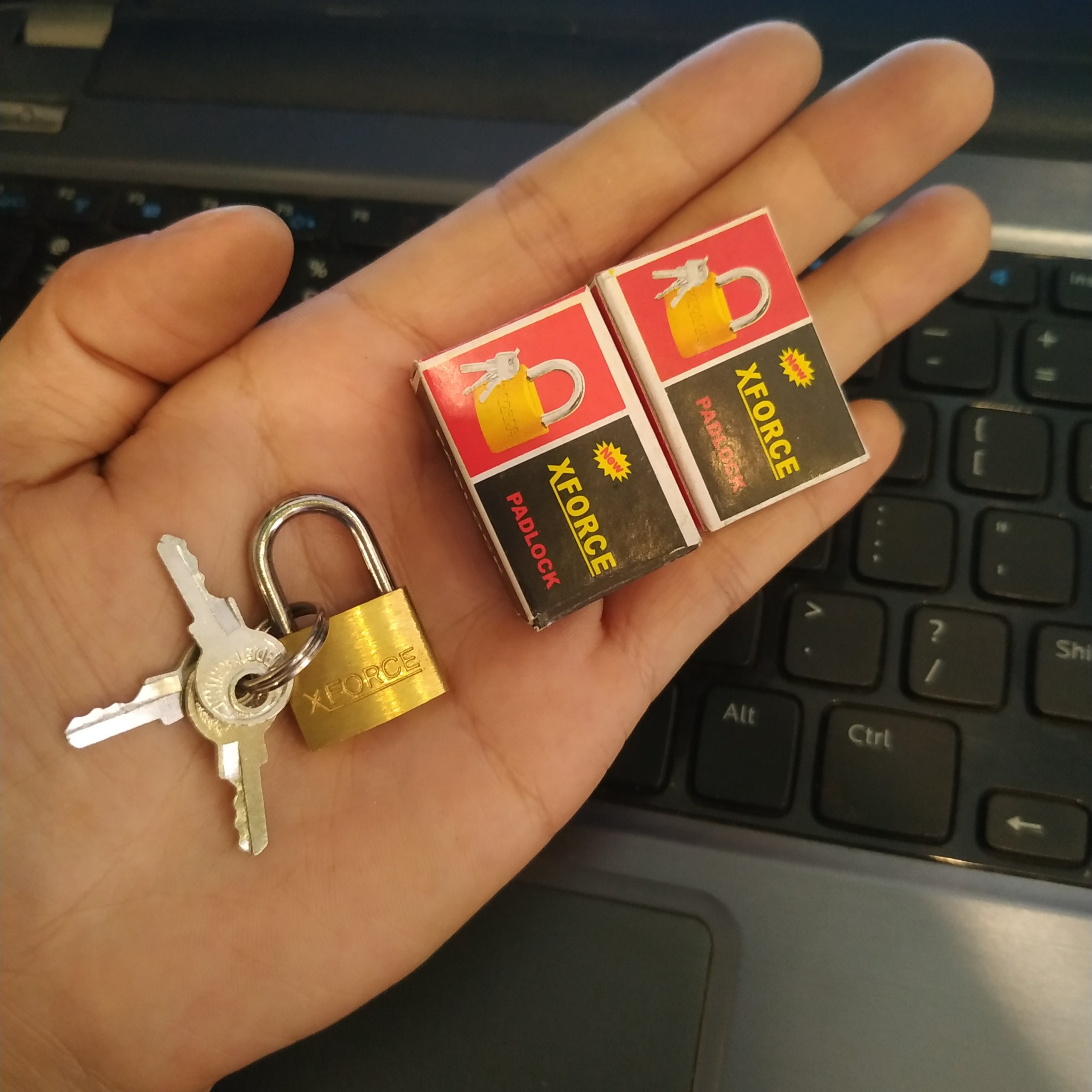 Ổ khóa mini - ổ khóa vali, túi xách XFORCE