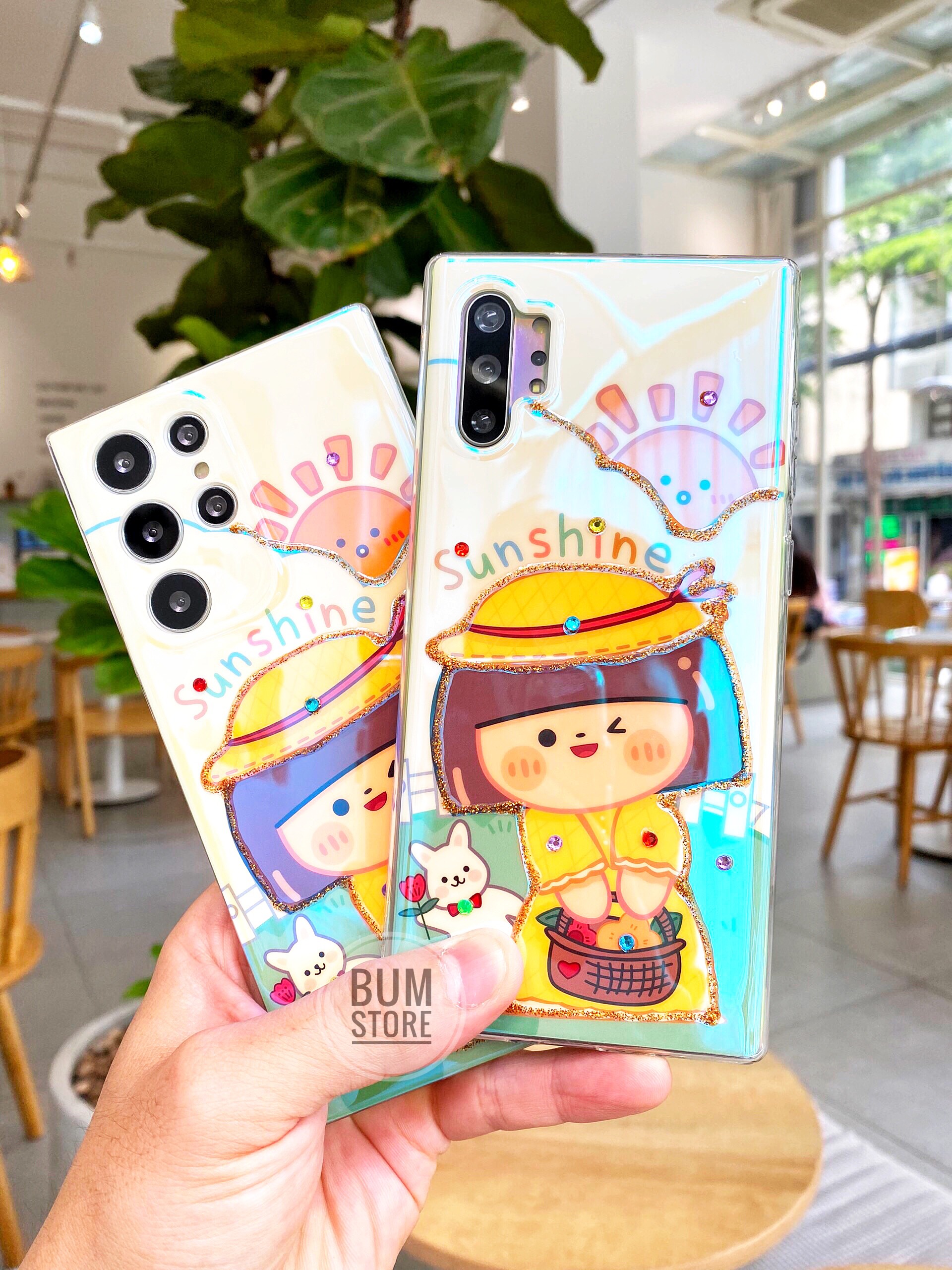 Ốp lưng sunshine đính đá samsung galaxy s23 ultra / s23 plus / s22 ultra / s22 plus / note 20 ultra / note 20 / note 10 plus / note 10