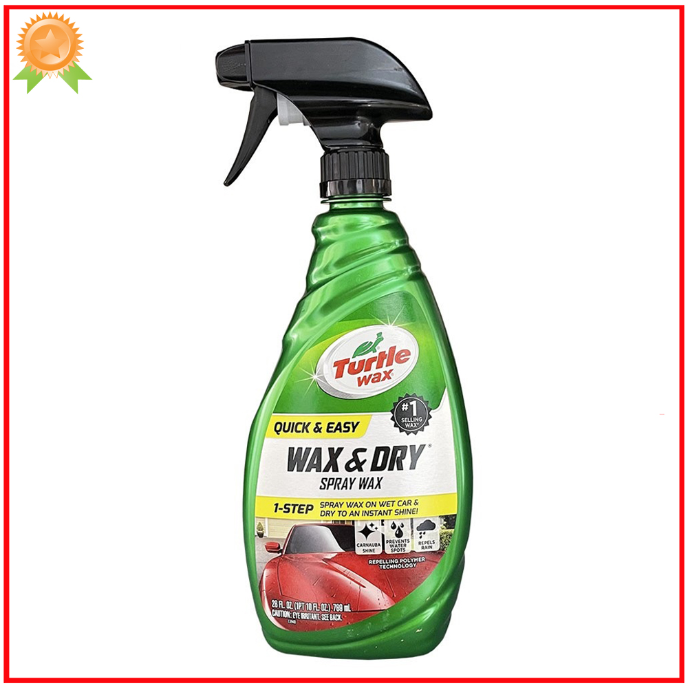Dung Dịch Đánh Bóng Sơn Xe Nhanh Turtle Wax & Dry 769ml