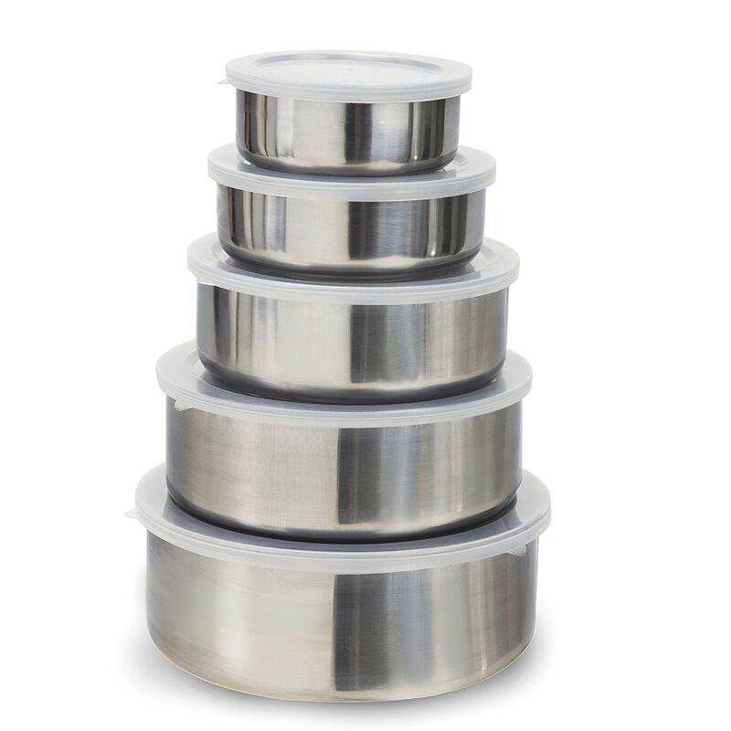 Set 5 bowl stainless steel high-grade