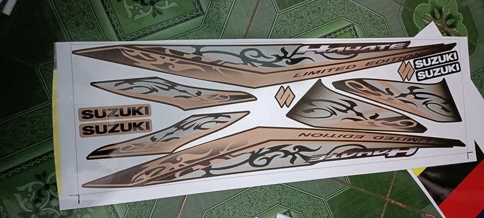 Tem rời hayate vàng đồng 208