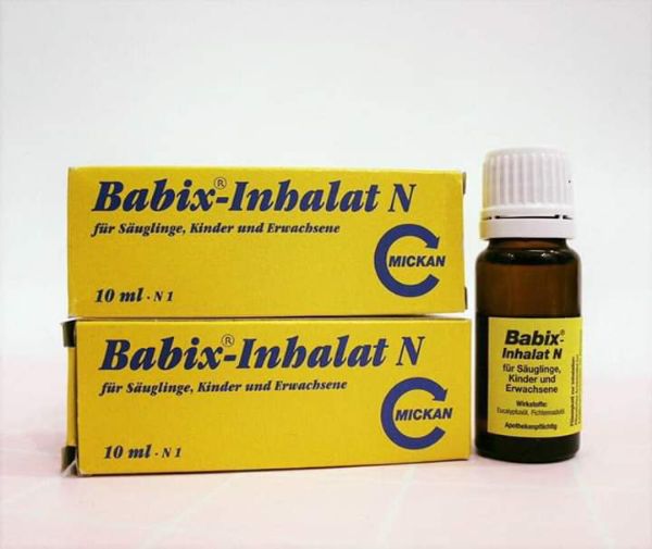 Tinh dầu babix cảm cúm - nghẹt mũi - sổ mũi cho bé