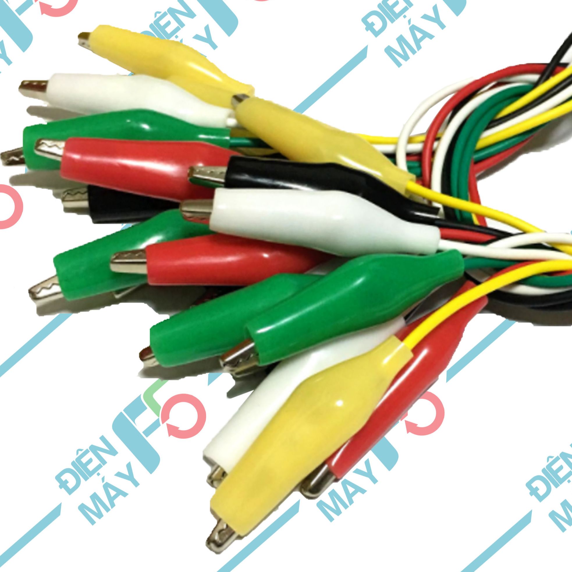 DMF5 Bộ dây kẹp cá sấu nhiều màu