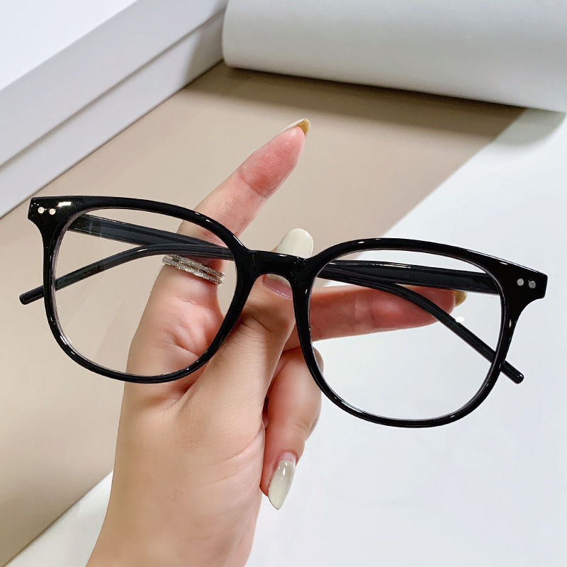 Kính giả cận mắt tròn 2 chấm góc D57