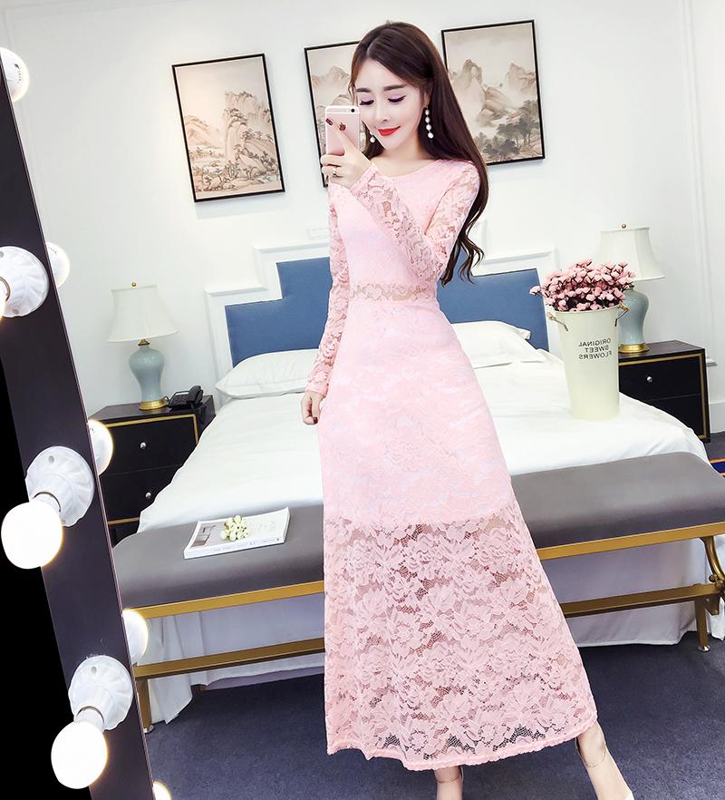 2020 Autumn Clothing Korean-style Tight Slim Fit Slimming Sexy Long ...