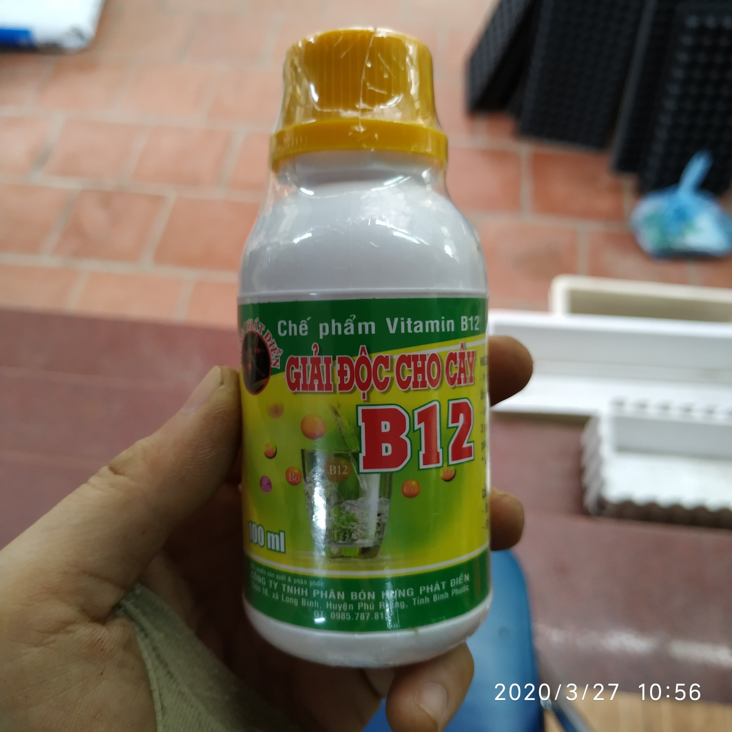 B12 giải độc cho cây (B12 Thực Vật)
