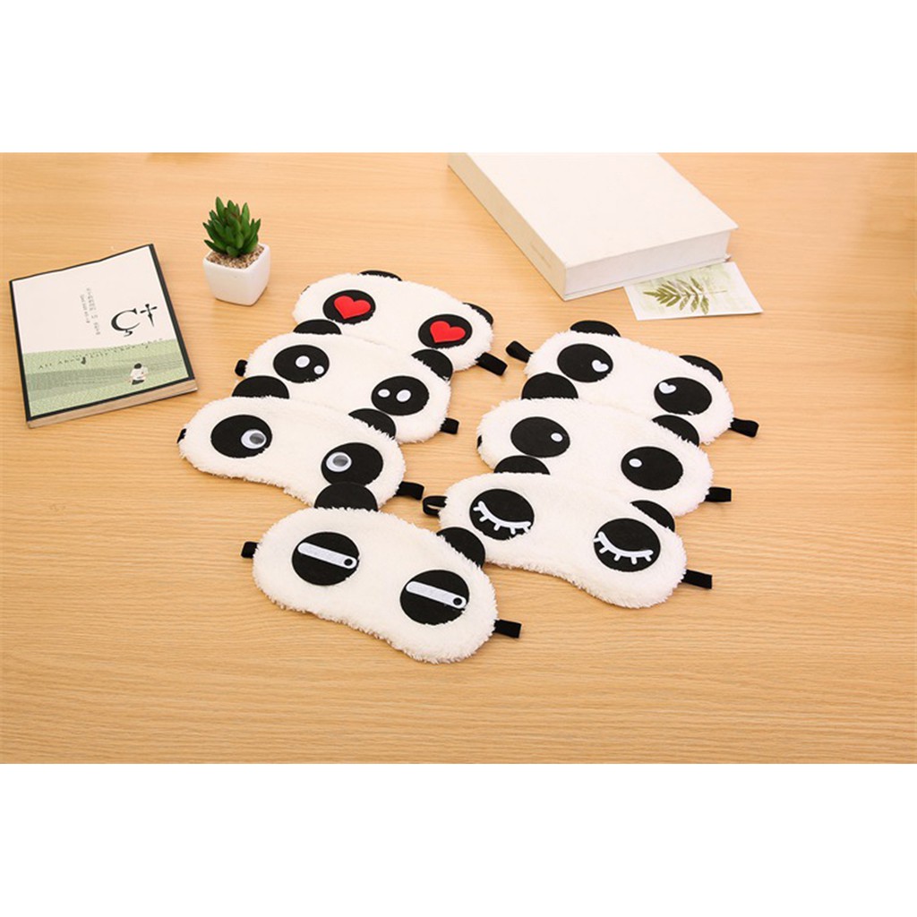 Tấm Bịt Mắt Ngủ Hình Gấu Panda P010