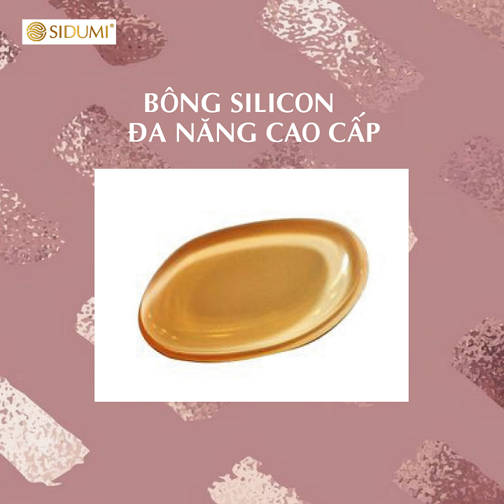 Bông đánh kem lót, bông đánh kem nền silicon đa năng cao cấp SIDUMI