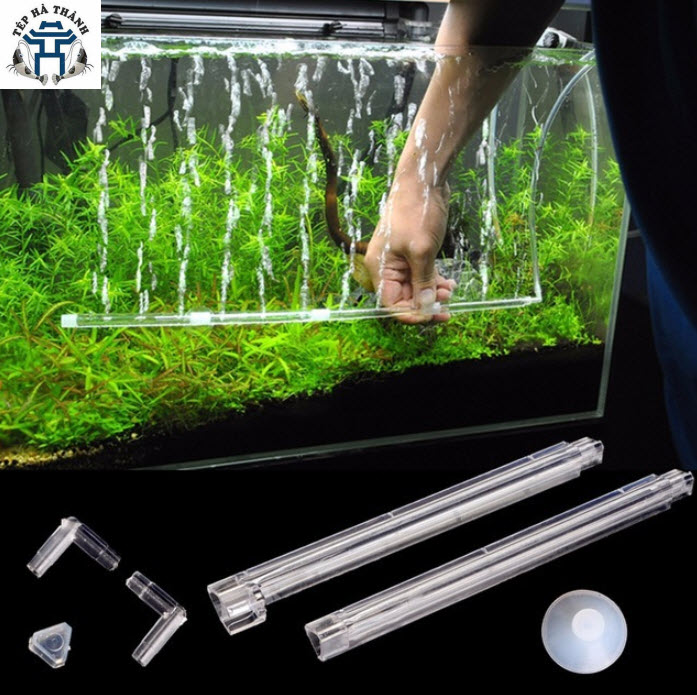 Thanh Sủi Khí Oxy Bằng Nhựa Trong Suốt Siêu Đẹp Cho Bể Cá Cảnh Bể Thủy Sinh