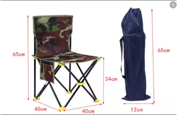 Ghế câu dã ngoại xếp gọn tiện lợi chăc chắn