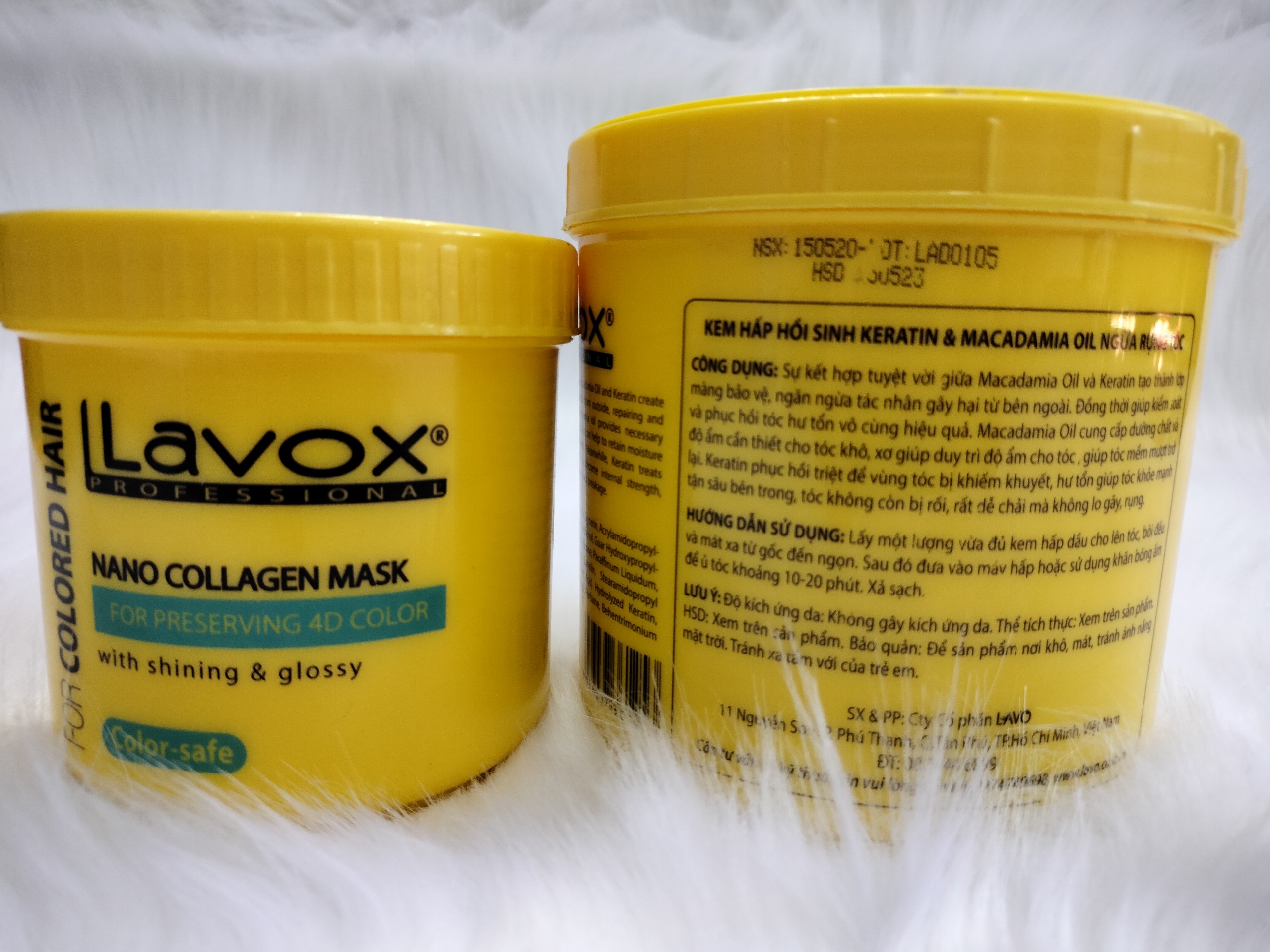Dầu hấp tinh dầu Lavox vàng
