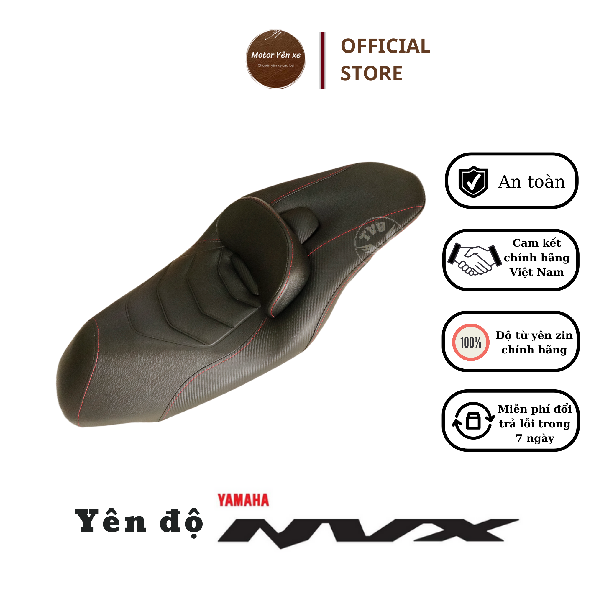 Yên xe độ NVX v1 v2 Siêu Xịn đẳng cấp