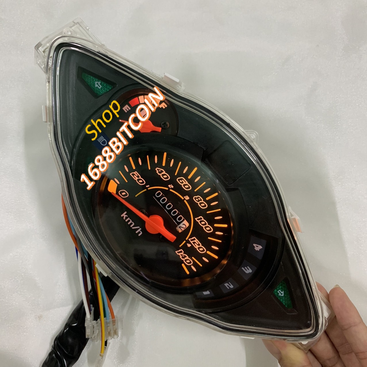 Đồng hồ  tốc độ  Wave A - S100 -rs - alpha đời 2006-2017 đẹp như zin cho a e dân chơi