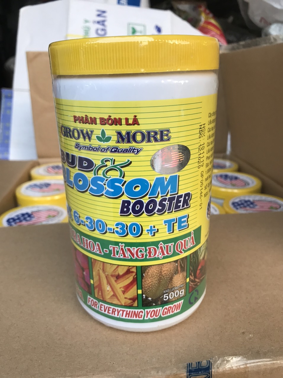Phân NPK 6-30-30+TE Growmore