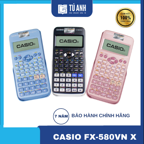Máy Tính Khoa Học Casio FX-580VN X [ Sản phẩm chính hãng ]