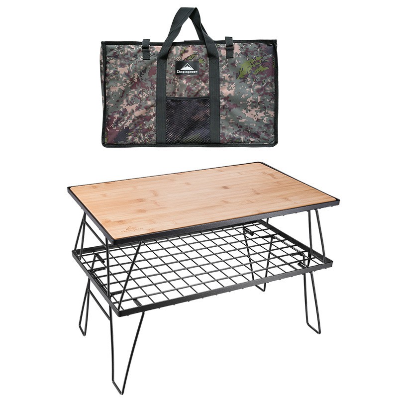 Bàn xếp hoặc kệ để đồ Campingmoon T230