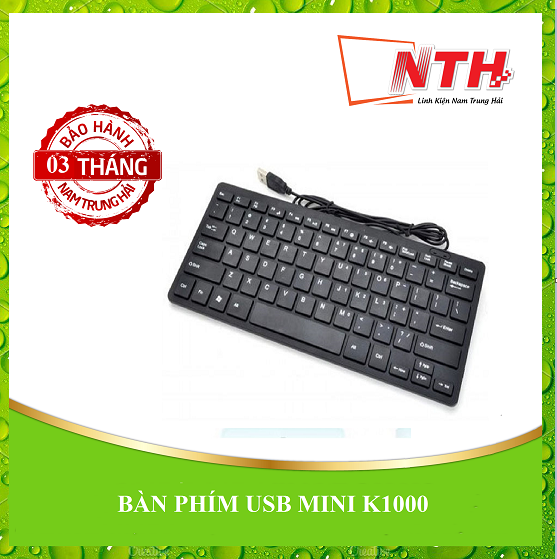 [HCM]BÀN PHÍM USB MINI K1000