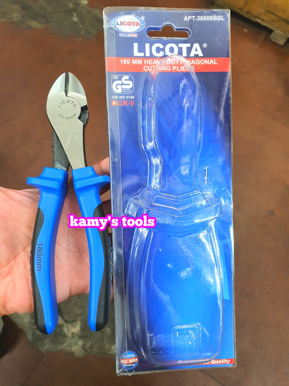 Kìm Cắt Licota 7” 180mm Apt-36006bsl (Kiềm Cắt Licota Kềm Cắt Licota)