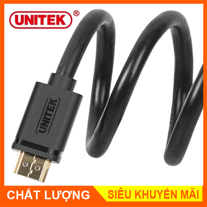 Cáp HDMI 1.4 UNITEK Hổ Trợ 3D, 4K Dài 1.5M (Y-C 137M)
