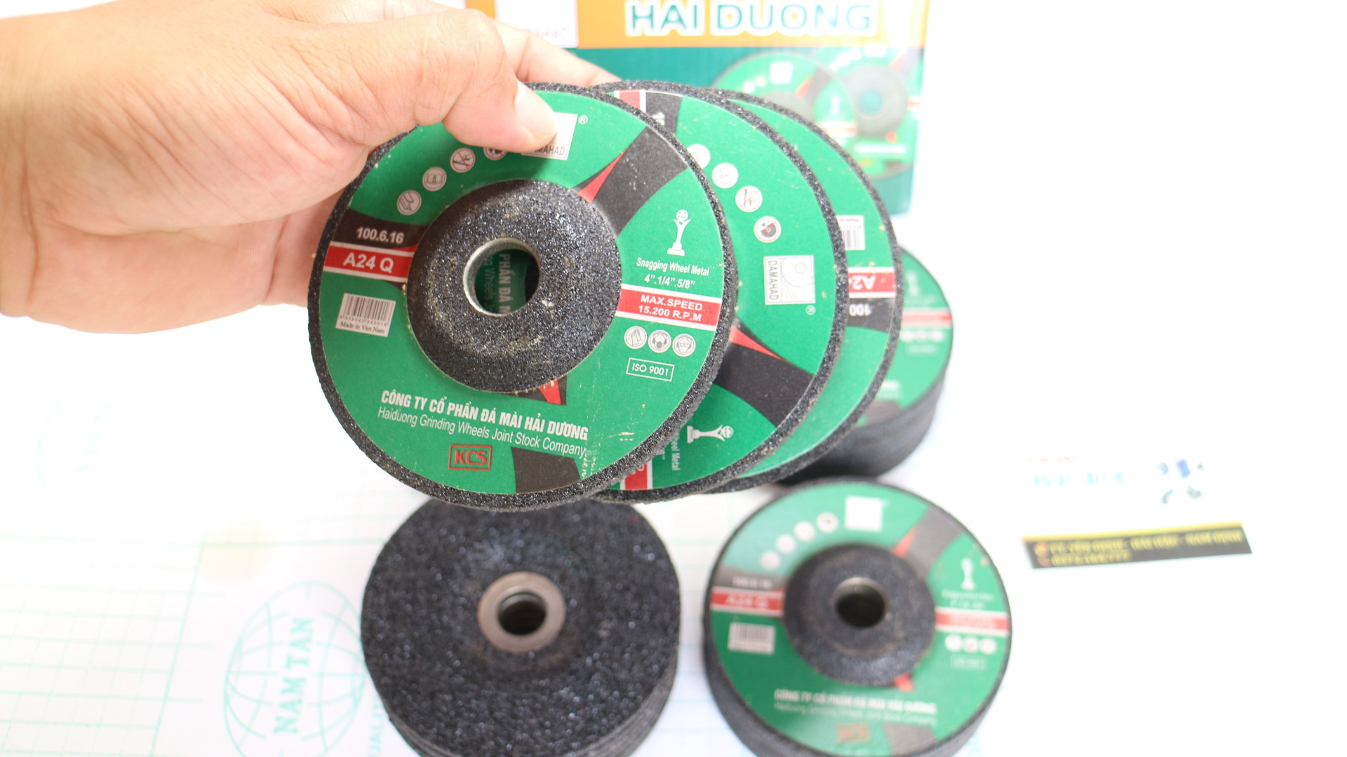 Đá mài phi 100mm Hải Dương