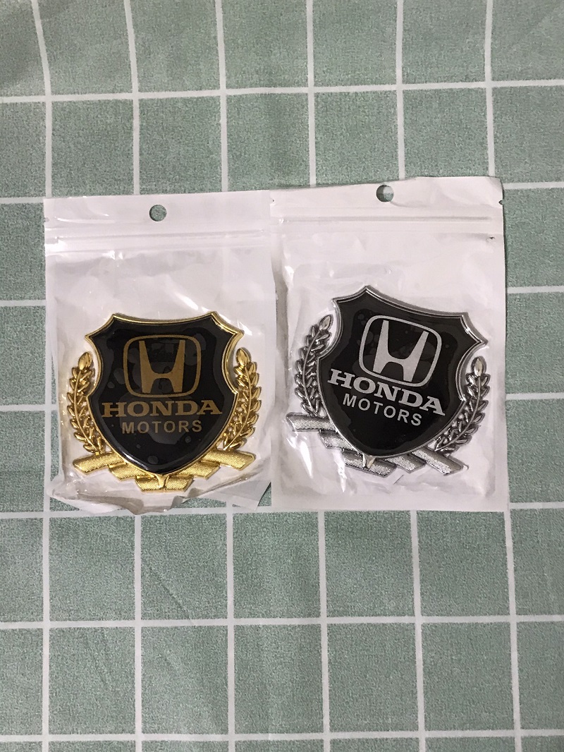 Tem Logo Bông Lúa Màu Vàng Hãng Xe HONDA Cao Cấp