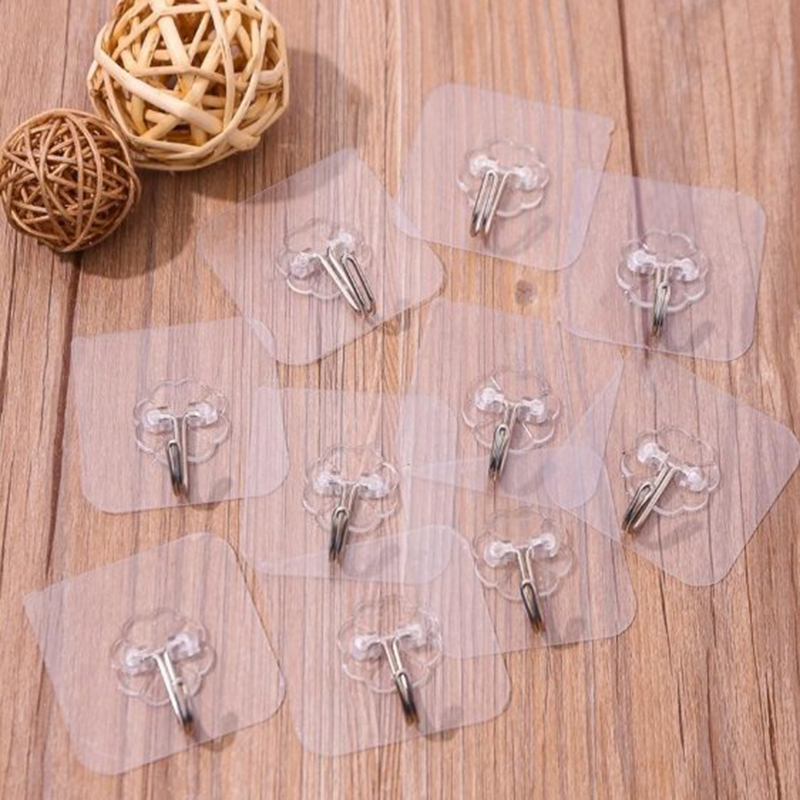 Móc dán tường chịu lực - Bộ 10 cái