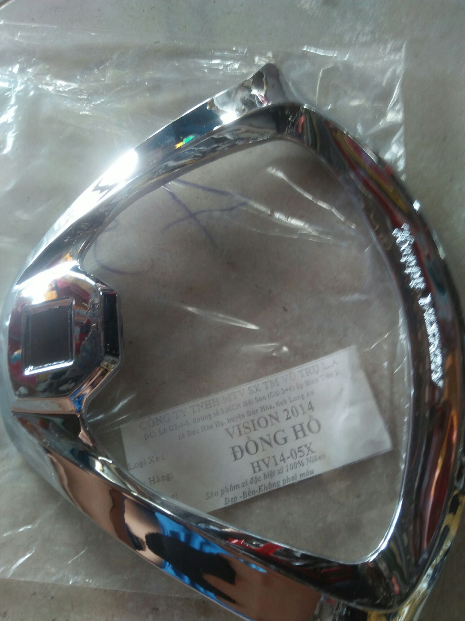 [HCM]ốp viền đồng hồ cho xe Vison 2014