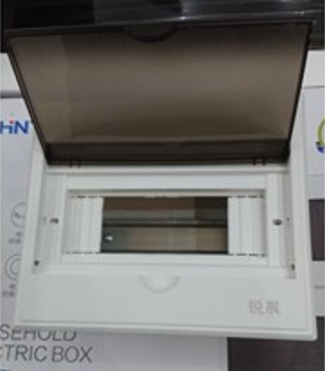 Tủ điện 5-8 module âm tường khung tủ nhựa