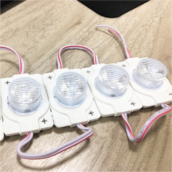 LED RỌI MẮT TRÂU 1,5W DÂY 10 BÓNG