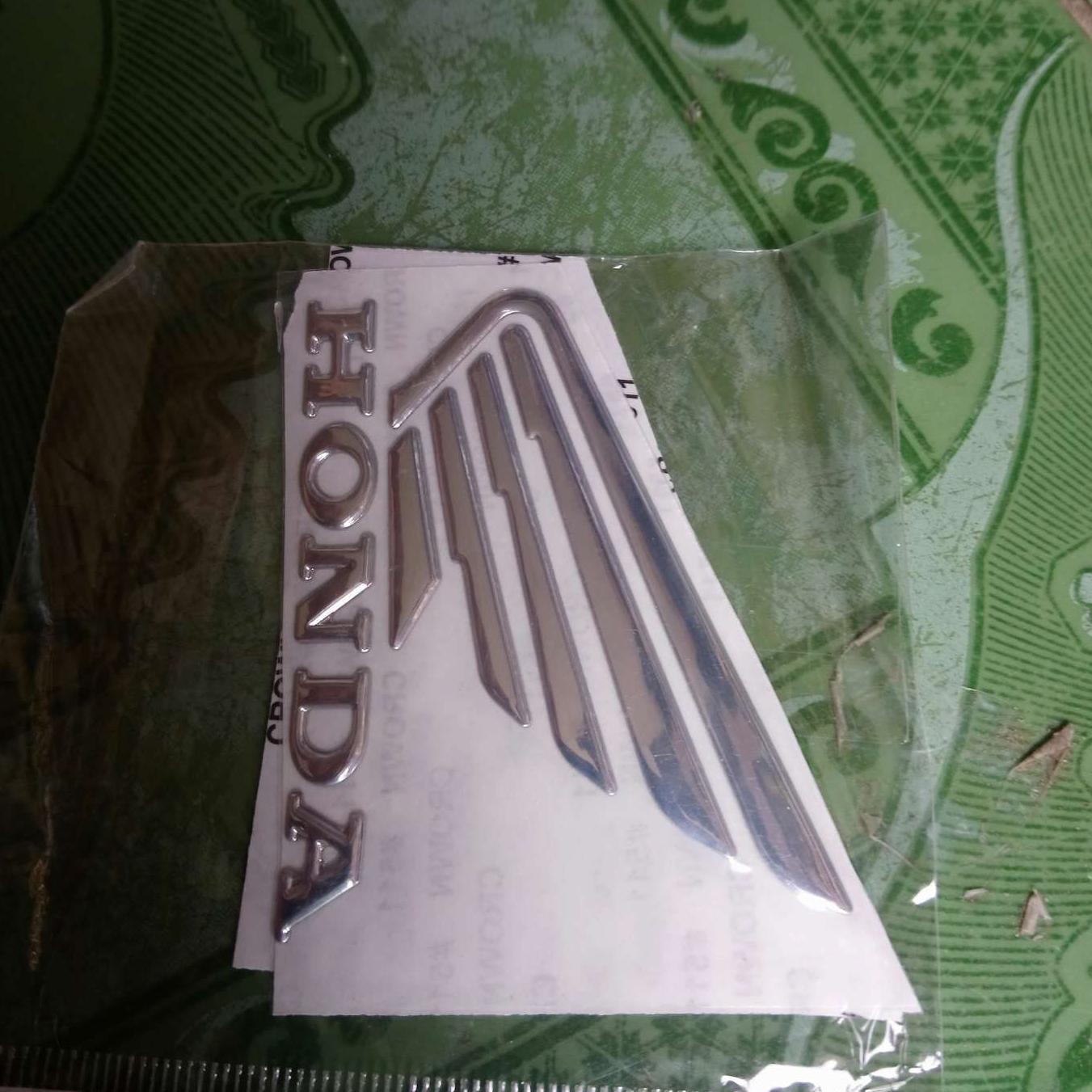 cánh chim honda nhựa xi bạc đủ 1 cặp