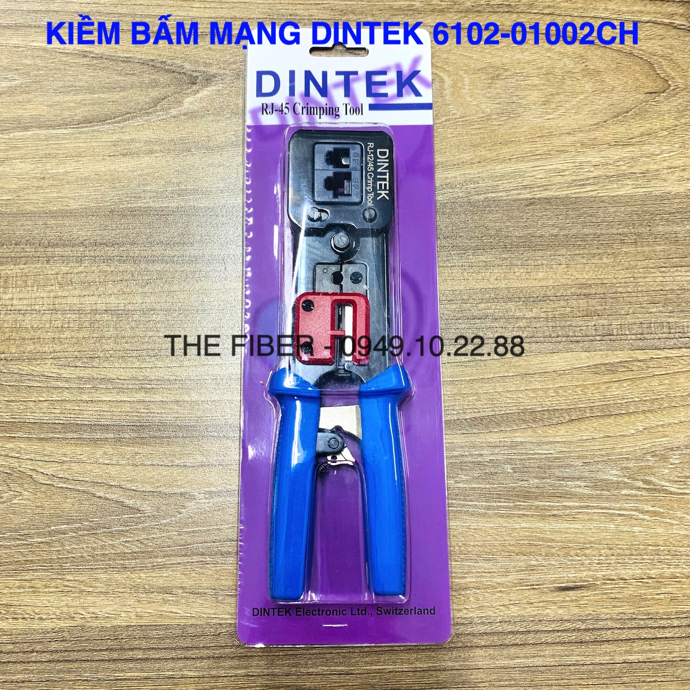[HCM]KIỀM BẤM MẠNG DINTEK 6102-01002CH