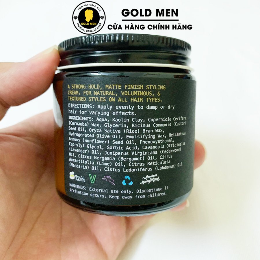 Sáp vuốt tóc O'douds Matte Paste + Tặng quà