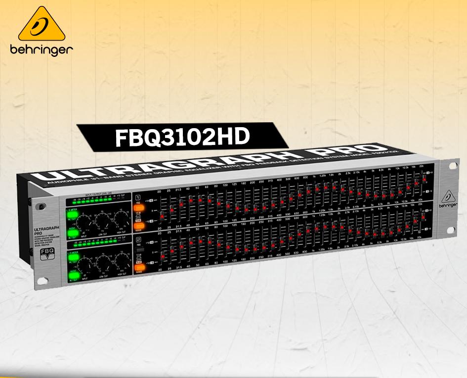 [HCM][Trả góp 0%]LỌC XÌ  BEHRINGER FBQ3102HD NHẬ P KHẨU CHÍN H HÃNG -DÙNG CHO HỆ THỐNG ÂM THANH CHUYÊN NGHIỆP