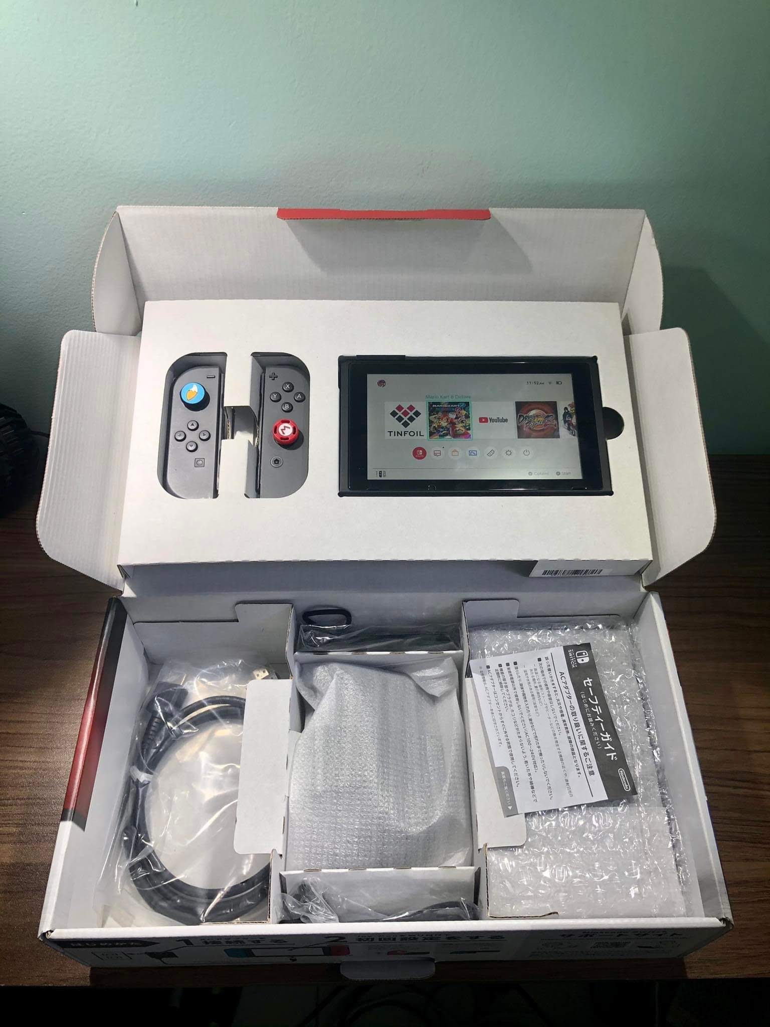 Nintendo switch v1 - Hắc ám