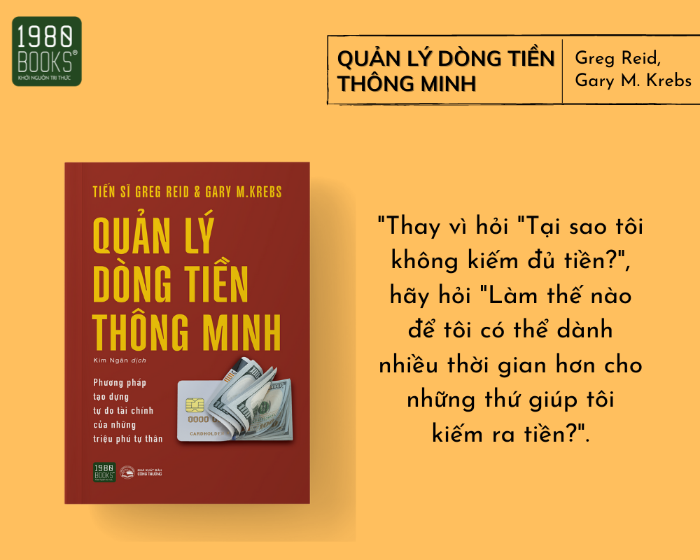 Sách: Quản Lý Dòng Tiền Thông Minh (1980 BOOKS HCM)