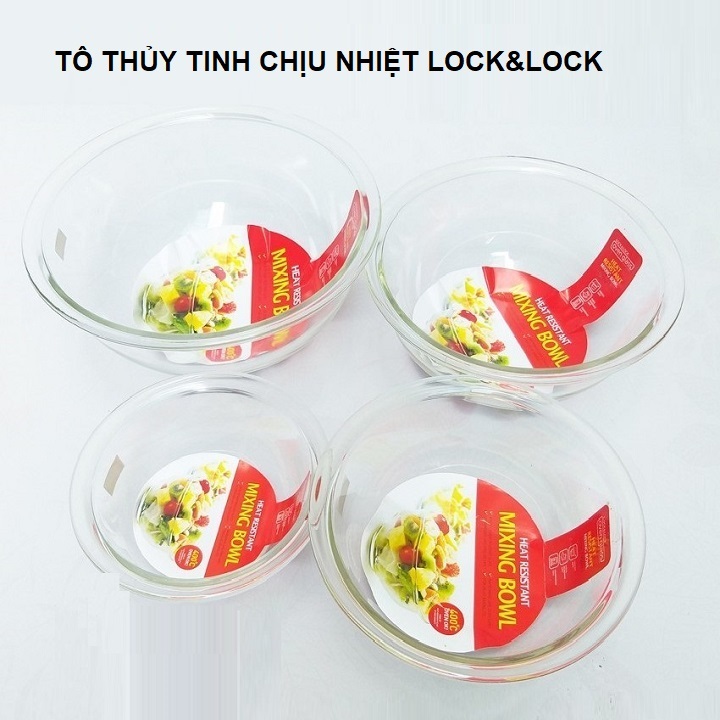 [HCM]tô thủy tinh lock&lock - tô thủy tinh lock