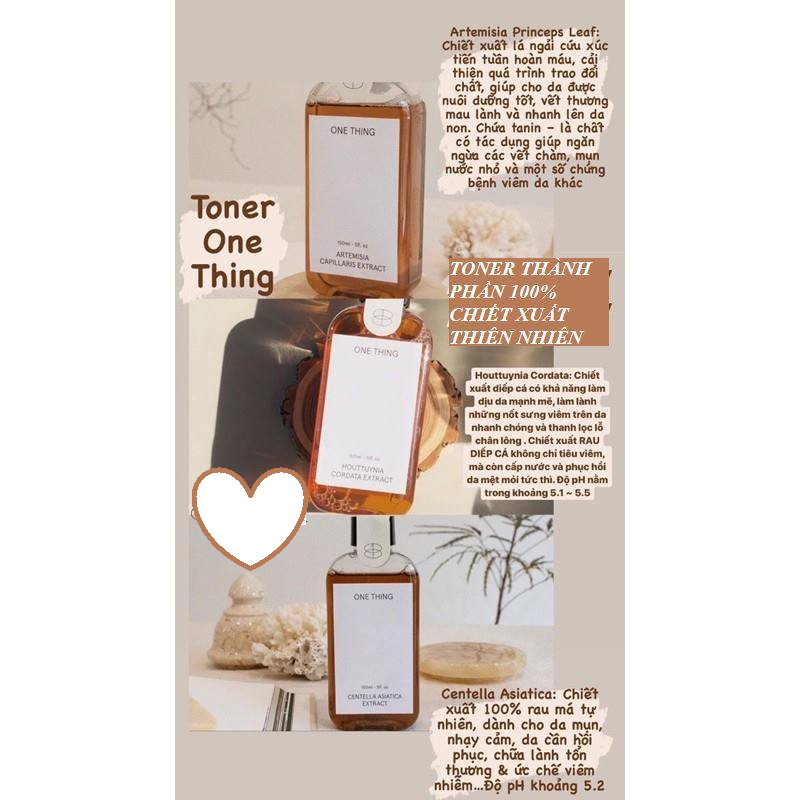 [GOM ORDER 300ML] TONER ONE THING
