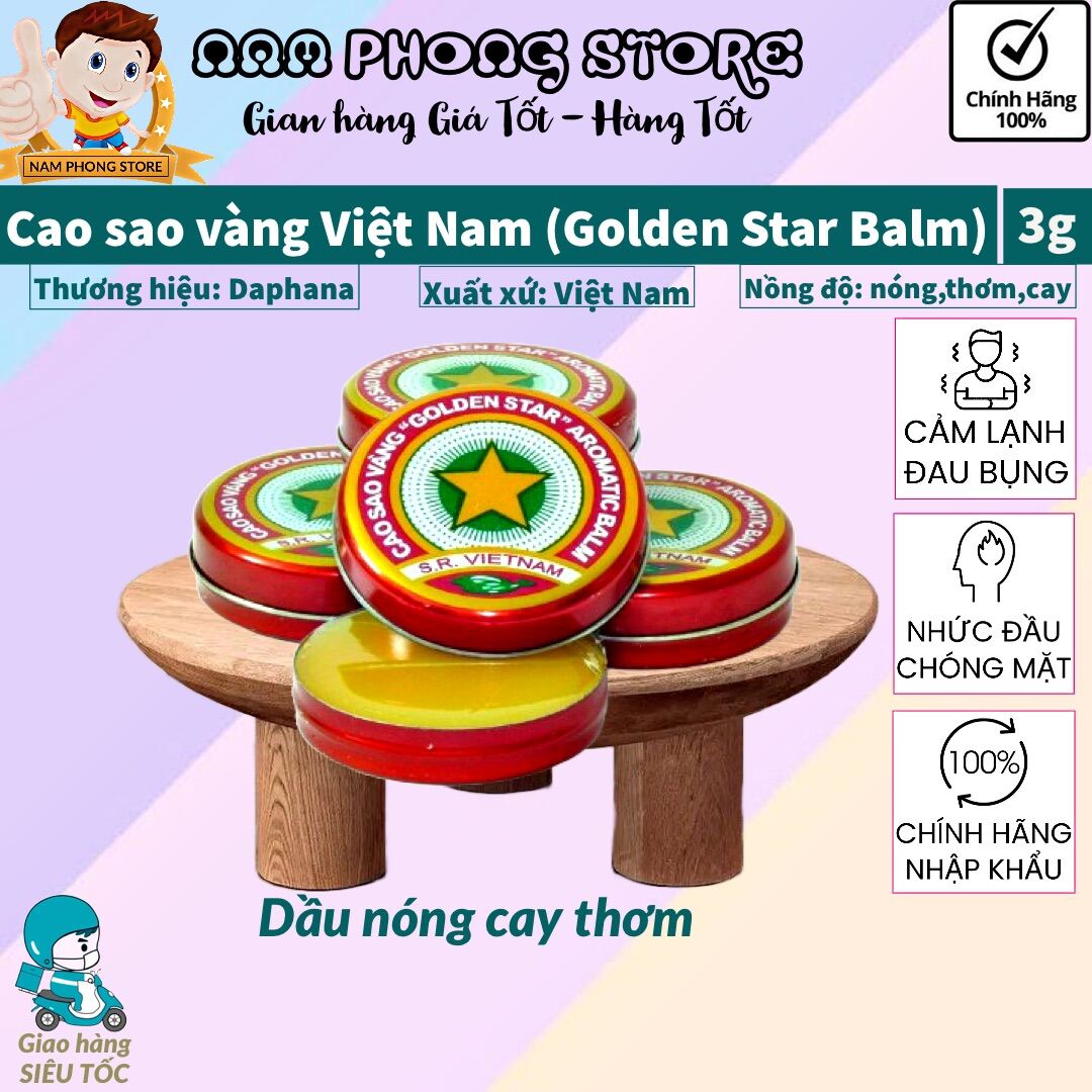 ⚡ (Chính hãng) Cao sao vàng Tw3 GOLDEN STAR 3g