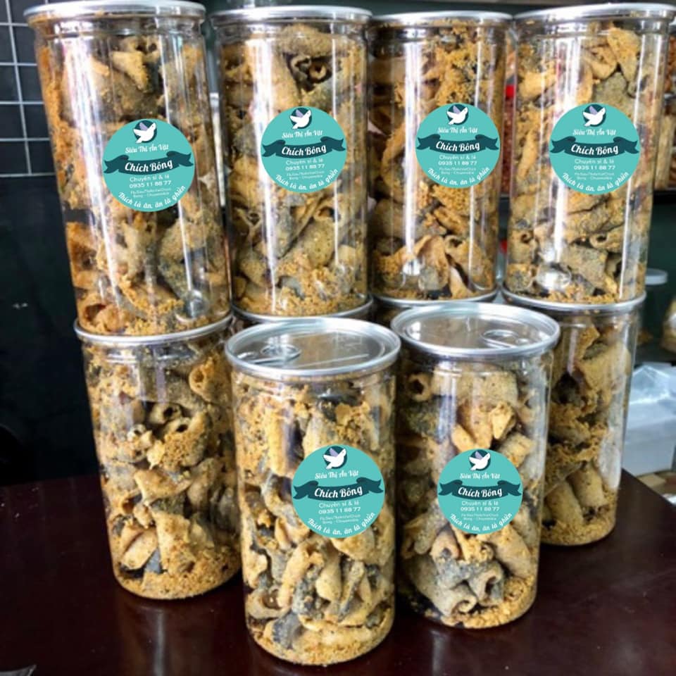 Da cá trứng muối hũ 250g