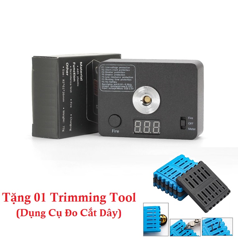 Máy Đo Ohm Coil Điện Tử 521 TAB Mini V3 GNP0159 + Quà Tặng