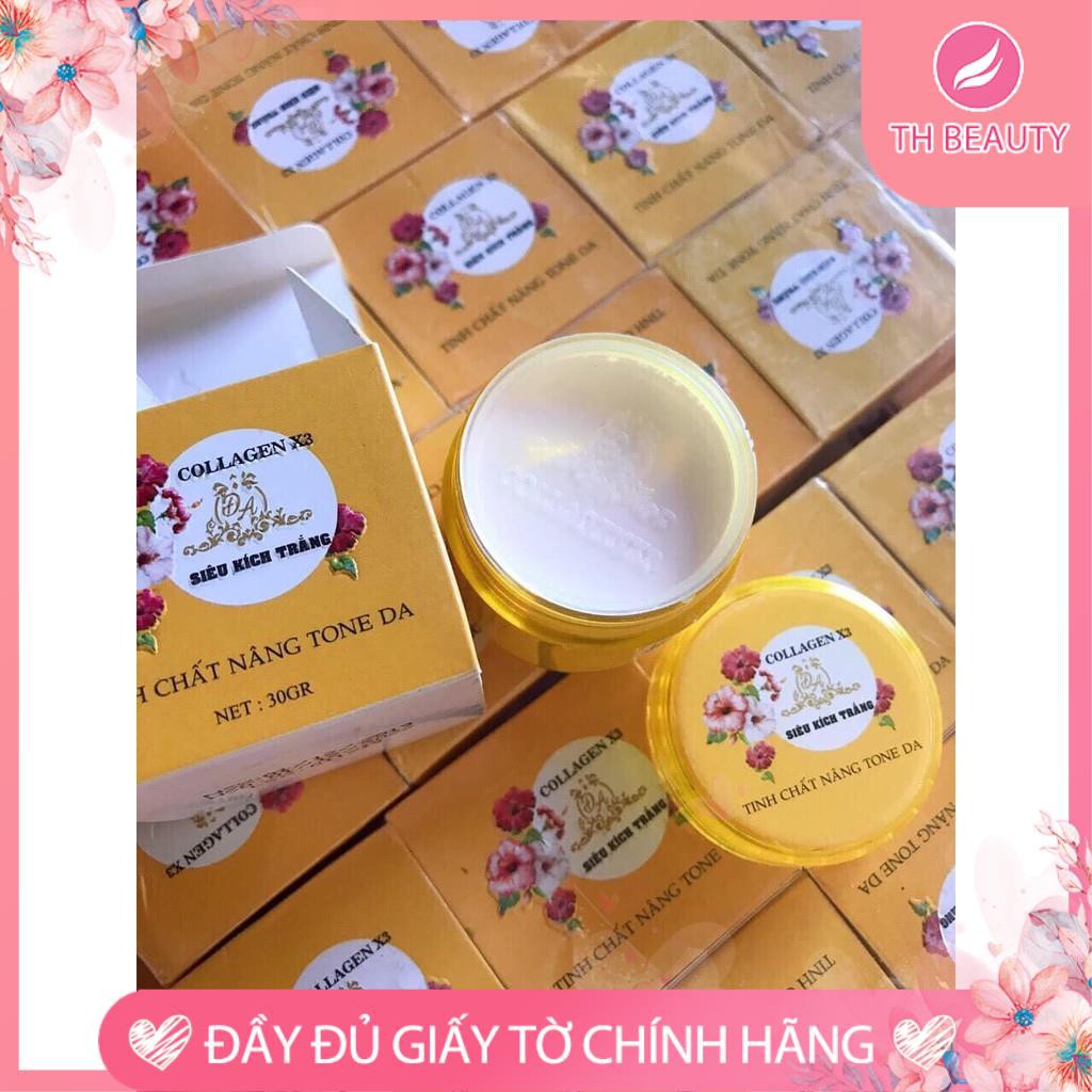 [Chính hãng] Kích trắng Collagen X3 - Tinh chất nâng Tone da