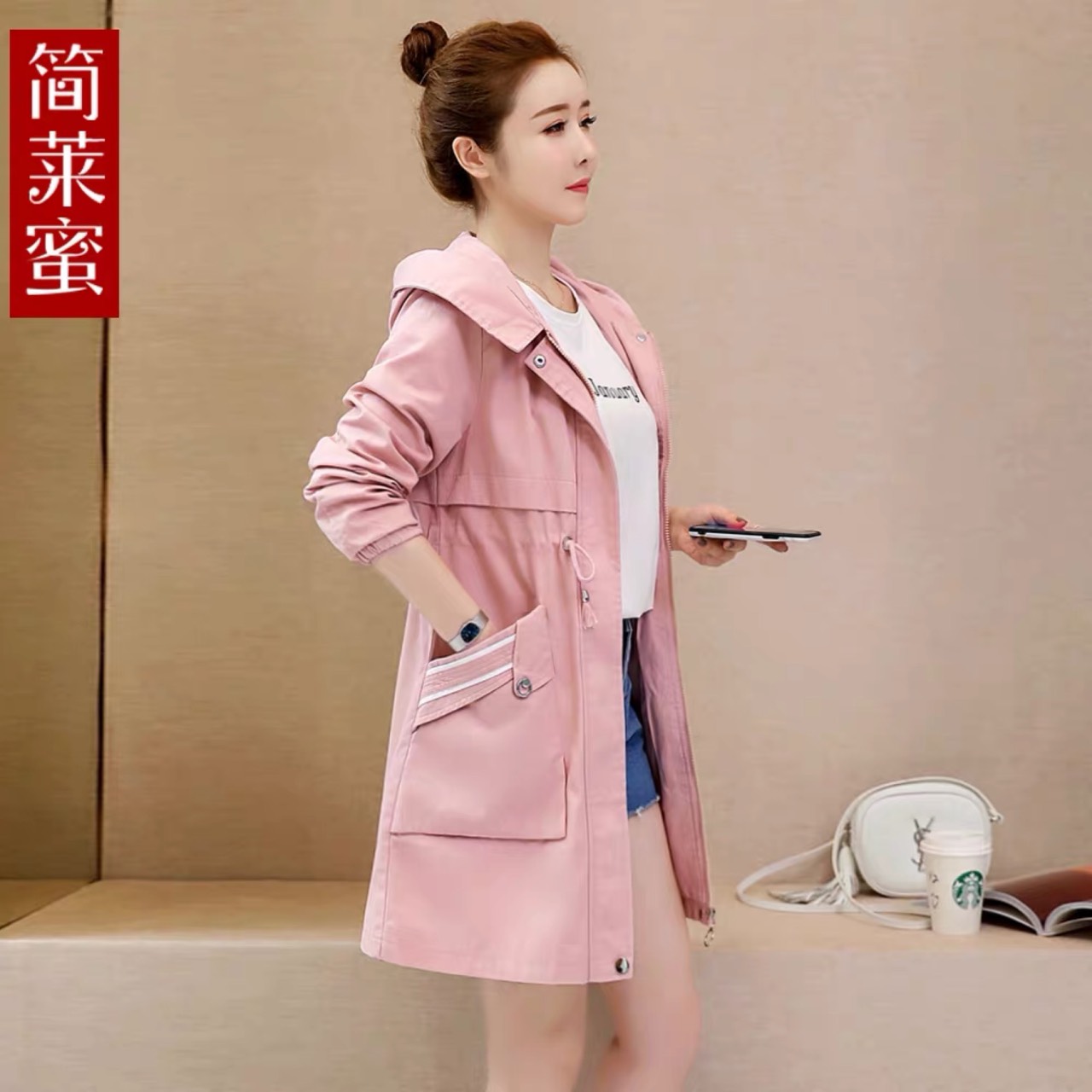 ÁO KHOÁC KAKI NỮ FORM DÀI 2 LỚP CỰC ĐẸP