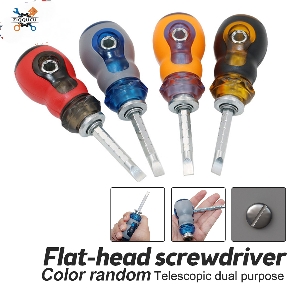 Diymore slope Slotted Telescopic Small Screwdriver Cross Screwdriver Combination Set with Magnetic