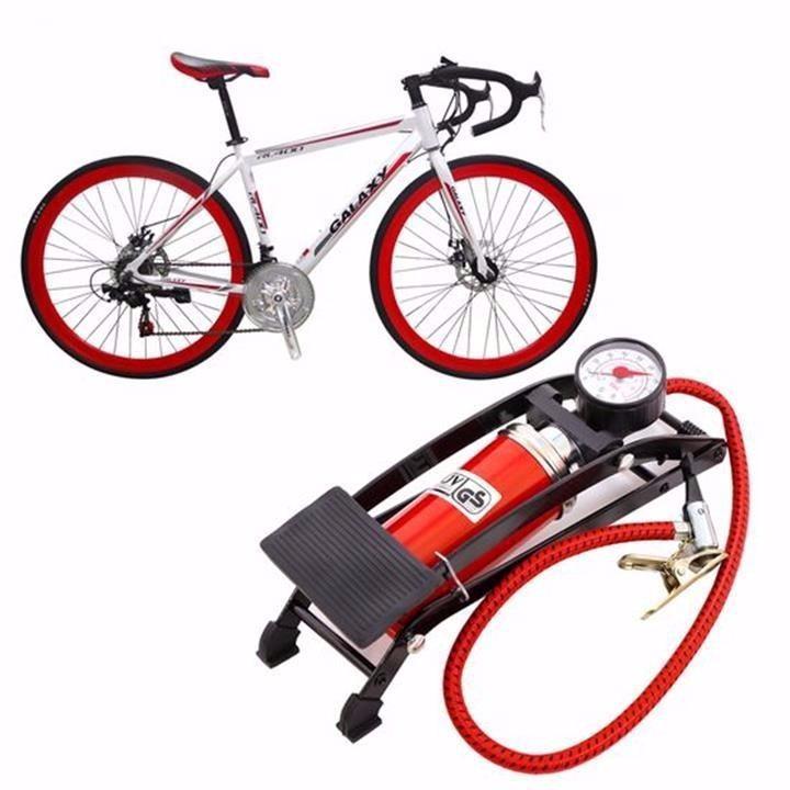 Bơm Đạp Chân Mini Cho Xe Máy,Ô Tô,Xe Đạp,Bể Bơi