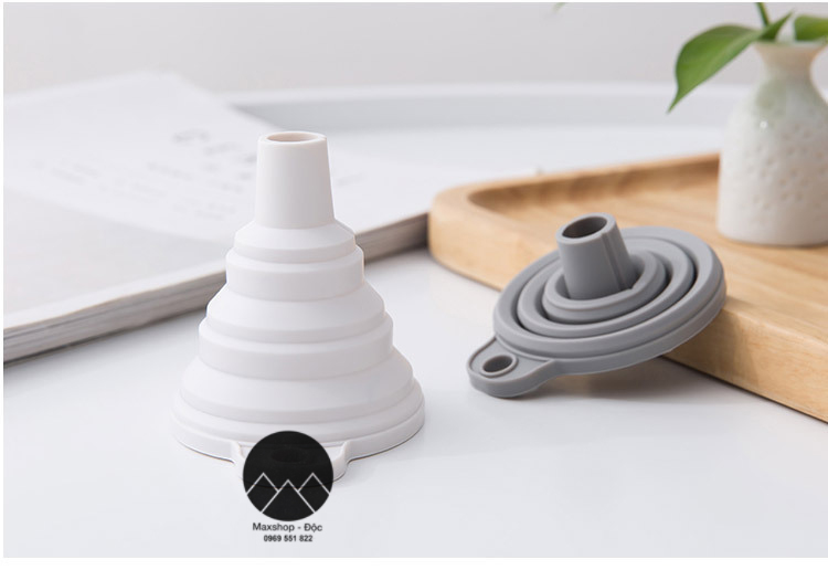 Phễu gấp gọn silicon cao cấp chịu nhiệt