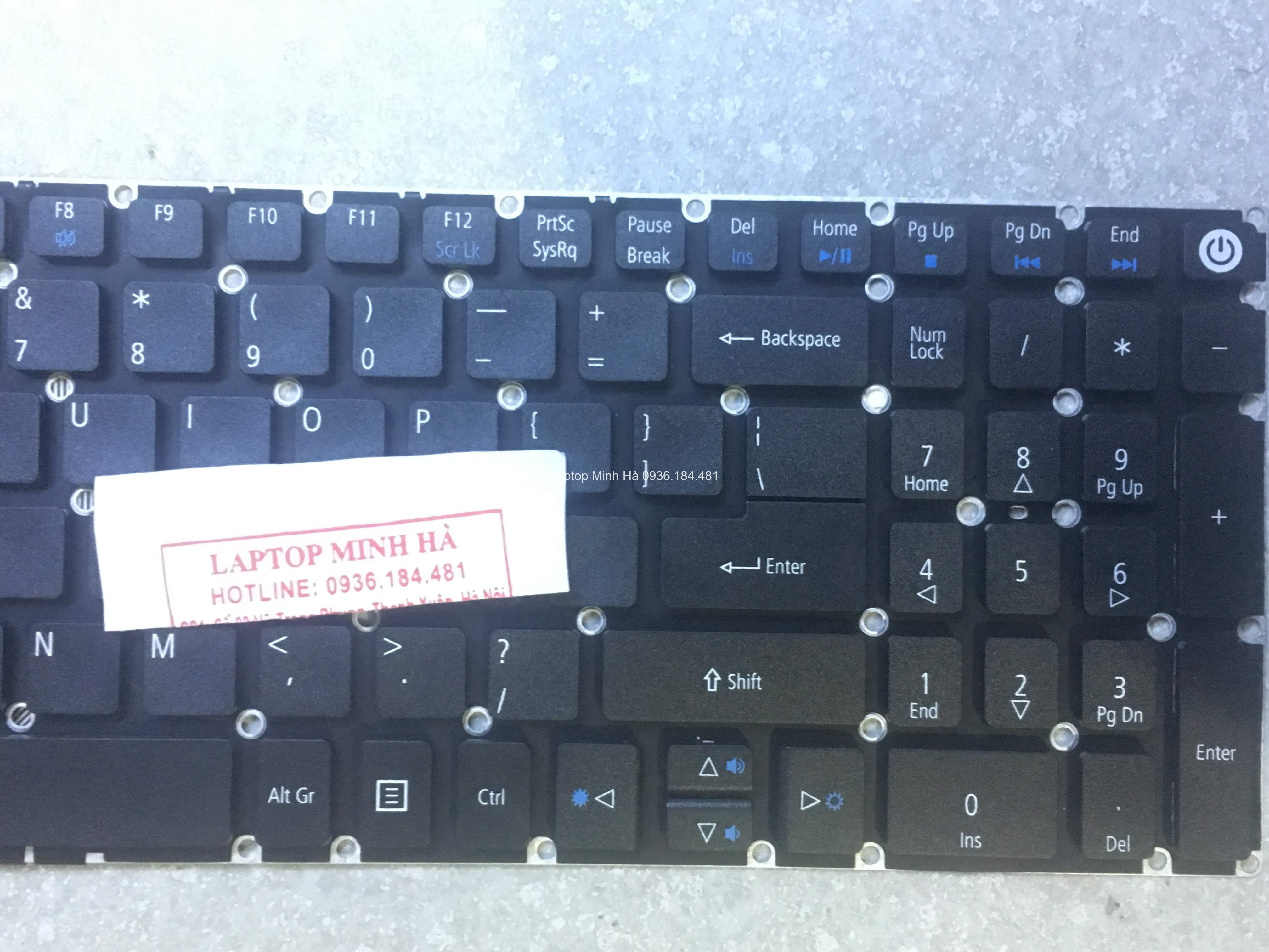 Bàn phím laptop Acer Aspire A515 serial