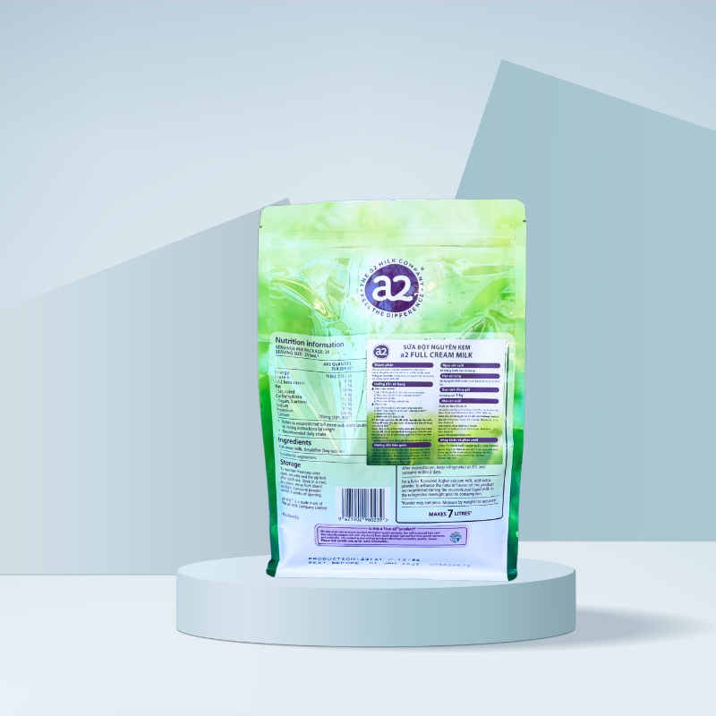 Sữa A2 Nguyên Kem Túi 1Kg