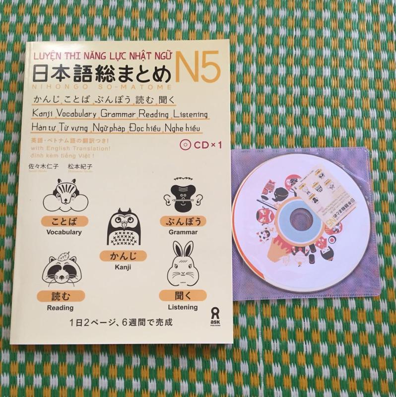 Mua Somatome N5 bản tiếng việt có kèm CD
