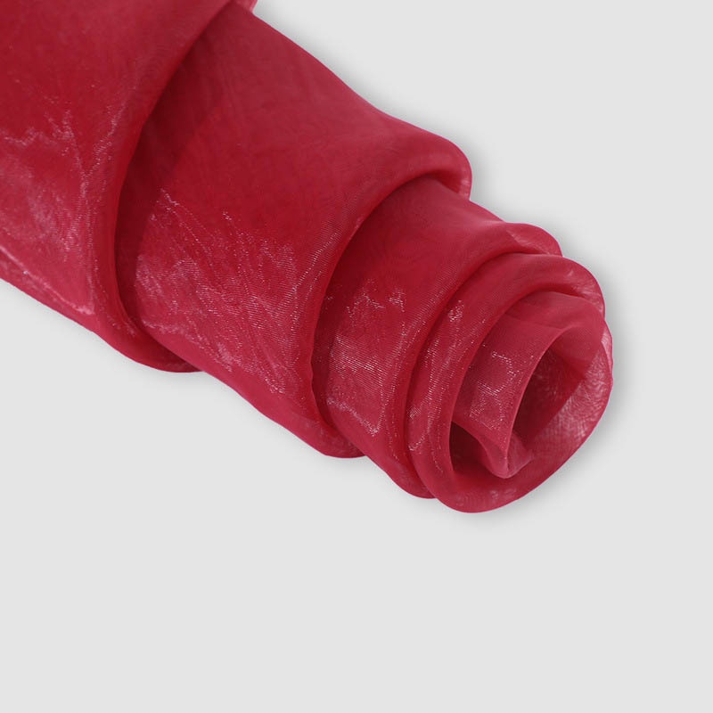 Vải von kính màu đỏ chất đẹp 1x1,5m